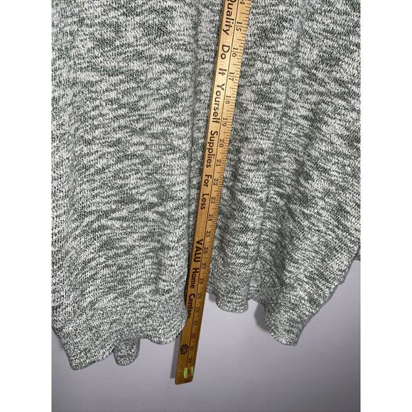 Modcloth Sweater Women Lg Boho Grandpa Cardigan Open Front Knit Duster Swacket - Picture 7 of 12